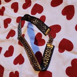 Reversible Ribbon Choker Necklace *X8